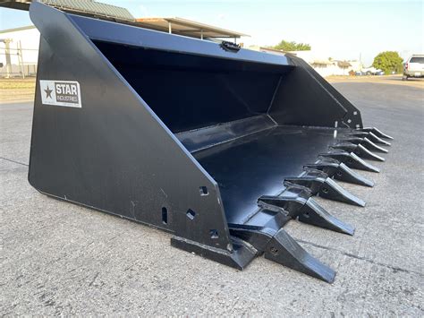 36 inch skid steer bucket|smooth bucket for skid steer.